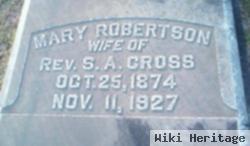 Mary Robertson Cross