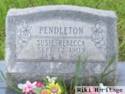 Susie Rebecca Pendleton