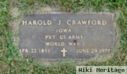 Harold J Crawford