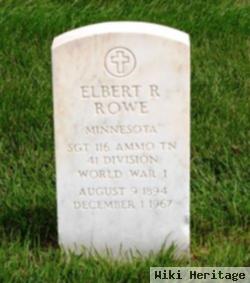 Elbert R. Rowe