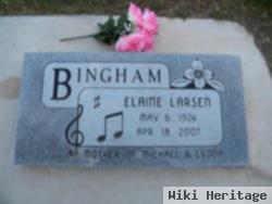 Elaine Larsen Smith Bingham