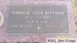 Harold Gene "gene" Bittiker