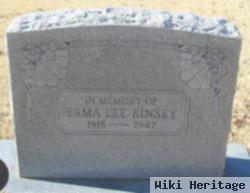 Erma Lee Kinsey