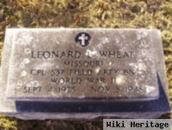 Leonard Leroy Wheat