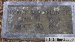 Percy Wentworth Wyman, Sr