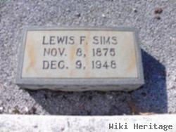 Lewis F Sims