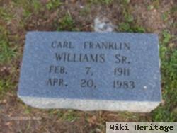 Carl Franklin Williams, Sr