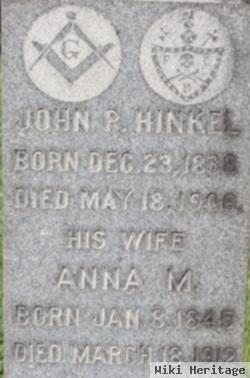 John P Hinkel