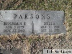 Benjamin F Parsons