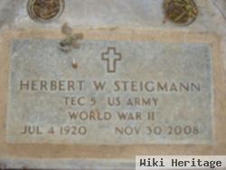 Herbert W Steigmann