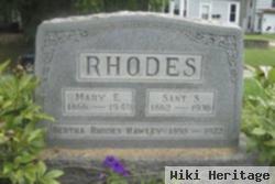 Mary E. Brooks Rhodes