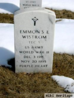 Emmons E Wistrom