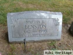 Martha Louise Benston