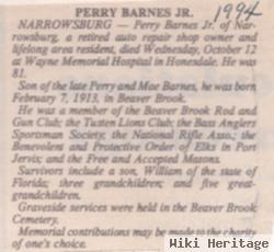 Perry Barnes, Jr