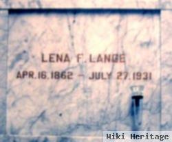 Lena F Lange