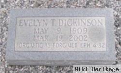 Evelyn T Dickinson