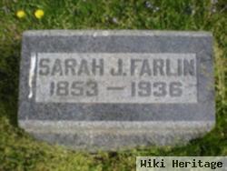 Sarah Jane Plum Farlin