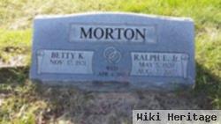 Ralph E. Morton, Jr