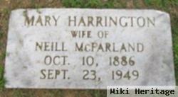 Mary L Harrington Mcfarland