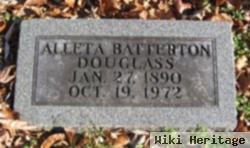 Marion Alleta "alleta" Batterton Douglass