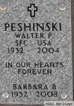 Walter P Peshinski