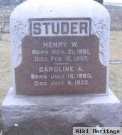 Henry William Studer