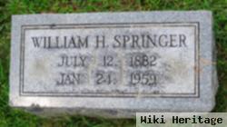 William H Springer