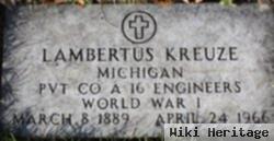 Lambertus "bert" Kreuze