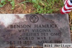 Harman Benson Hamrick