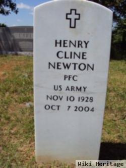 Pfc Henry Cline Newton