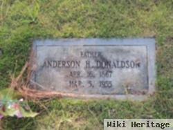 Anderson H Donaldson