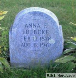 Anna F. Luebcke