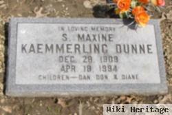 S. Maxine Kaemmerling Dunne