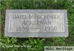 Hazel M. Flickinger Ackerman