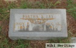 Bertha B. Bauchman Fry