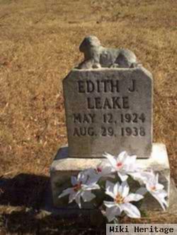 Edith J Leake