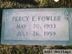 Percy E. Fowler