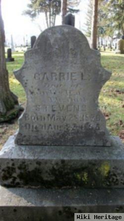 Carrie L. Stevens