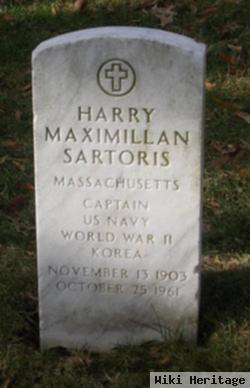 Harry Maximillan Sartoris