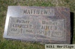 Charles T Matthews