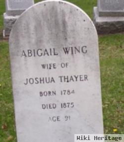 Abigail Wing Thayer