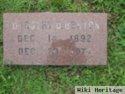 Dorothy C. Butcher Benton