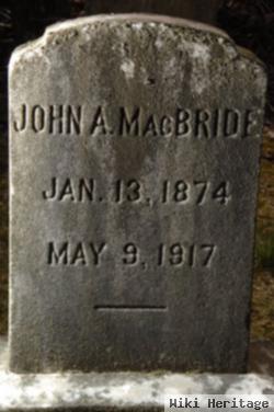 John A Macbride