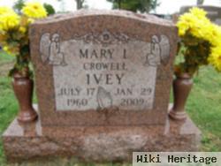 Mary L Crowell Ivey