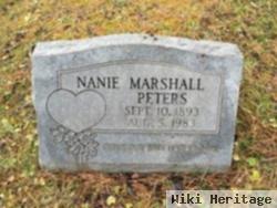 Nanie Marshall Peters