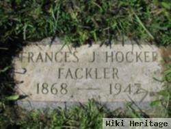 Frances J Hocker Fackler