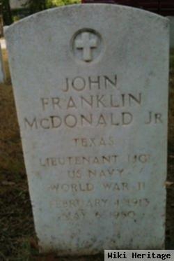 John Franklin Mcdonald, Jr