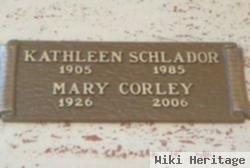 Kathleen Mccartney Schlador