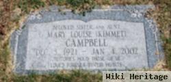 Mary Louise Kimmet Campbell