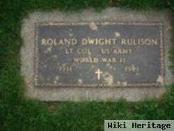 Roland Dwight Rulison